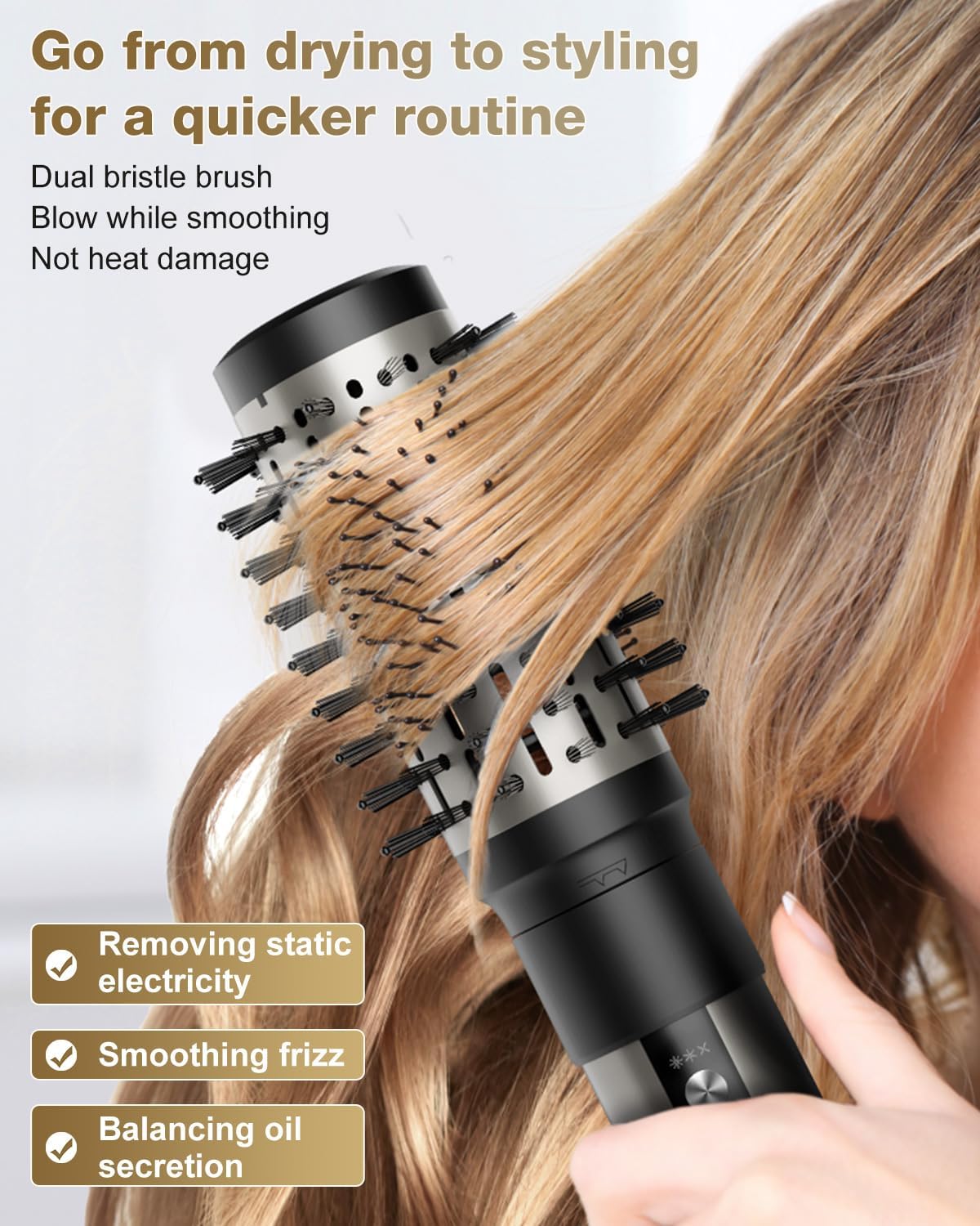 6 in 1 hair outlet dryer brush